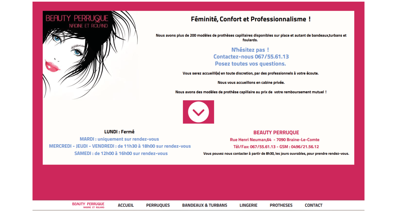 Beauty perruque